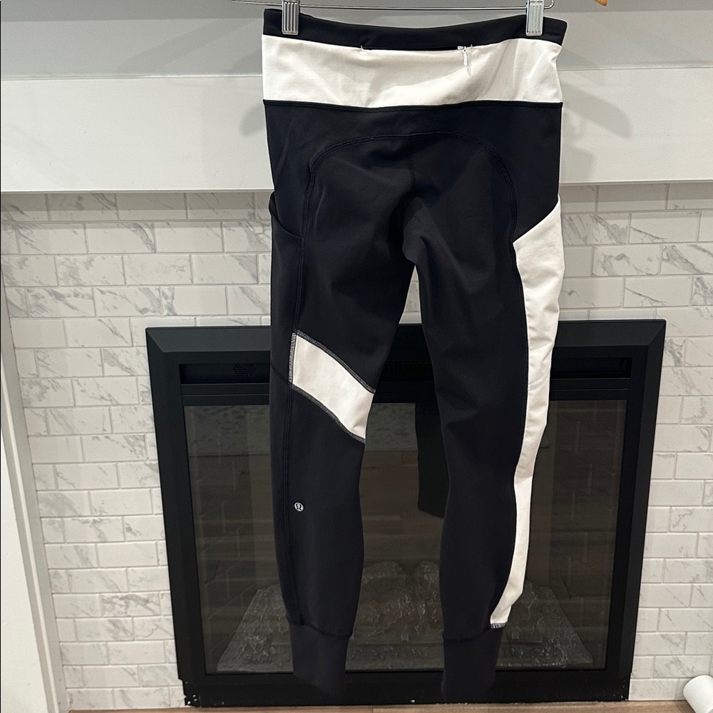 Lululemon Athletica Black and White speed Leggings 2 for $20 - Picture 3 of 8